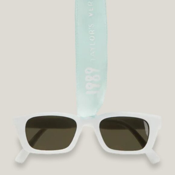 New in box! Taylor Swift  1989 White Sunglasses Ornament - Picture 1 of 3